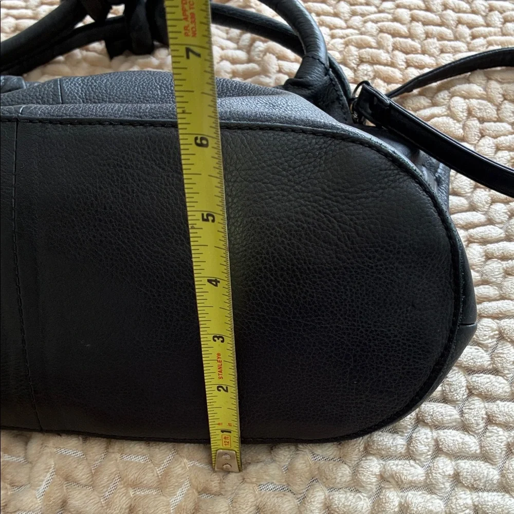 Free People Black Leather Shoulder Bag - Picture 8 of 10